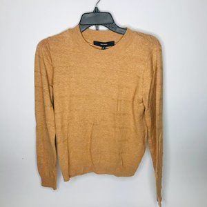 Vero Moda Tan Sweater with Melange, Womens' Medium